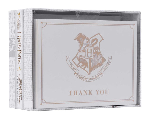 Harry Potter: Hogwarts Thank You Boxed Cards (Set of 30) - Paperback
