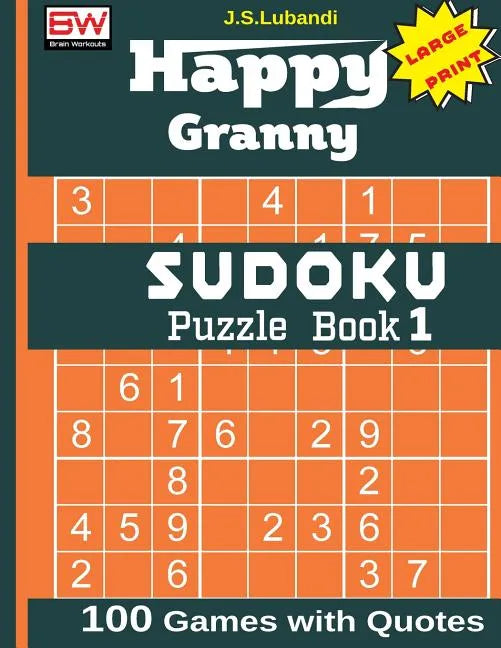 Happy Granny SUDOKU Puzzle Book 1 - Paperback