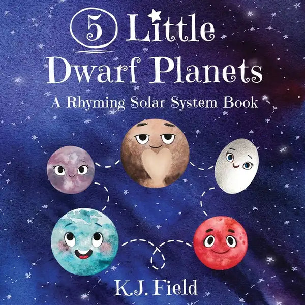5 Little Dwarf Planets: A Rhyming Solar System Book - Paperback