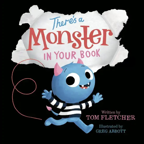 There's a Monster in Your Book: A Funny Monster Book for Kids and Toddlers - Board Book