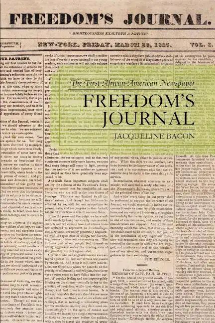 Freedom's Journal: The First African-American Newspaper - Paperback