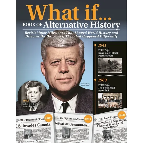 What If...Book of Alternative History: Revisit Major Milestones That Shaped World History and Discover the Outcome If They Had Happened Differently - Paperback