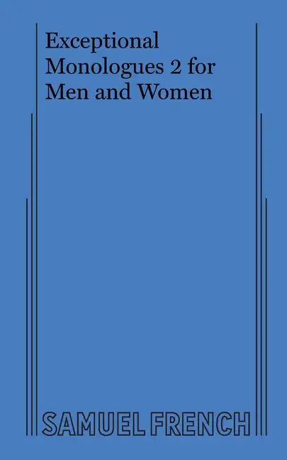 Exceptional Monologues 2 for Men and Women - Paperback