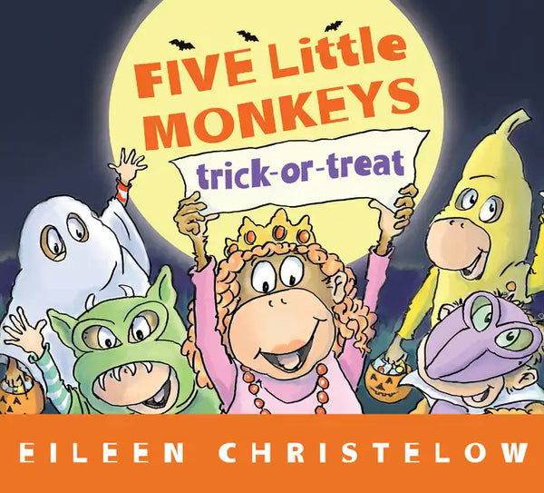 Five Little Monkeys Trick-Or-Treat Board Book - Board Book