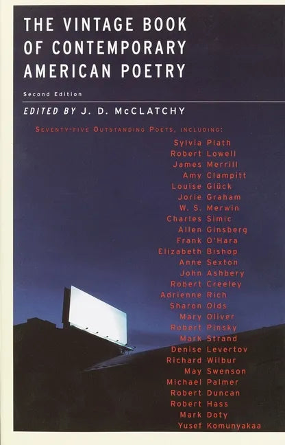 The Vintage Book of Contemporary American Poetry - Paperback