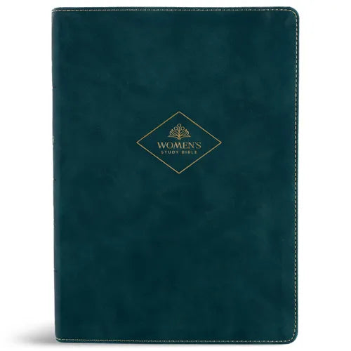 CSB Women's Study Bible, Peacock Leathertouch - Imitation Leather
