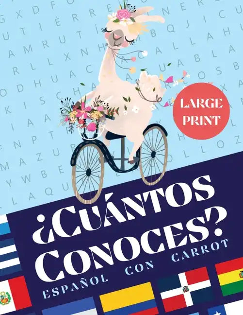 Sopa de Letras en Español Para Adultos (Letra Grande): ¿Cuántos Conoces? Spanish Word Search for Adults Large Print - Paperback