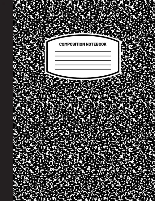 Classic Composition Notebook: (8.5x11) Wide Ruled Lined Paper Notebook Journal (Black) (Notebook for Kids, Teens, Students, Adults) Back to School and - Paperback