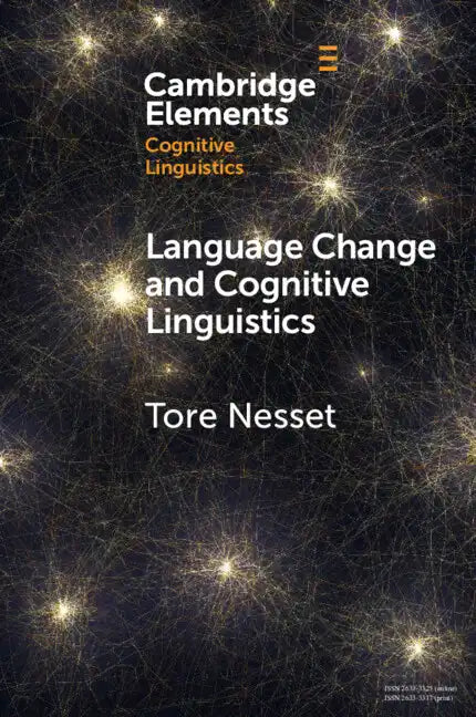 Language Change and Cognitive Linguistics - Paperback