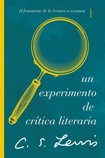 Un experimento de crítica literaria Softcover Experiment in Criticism - Paperback