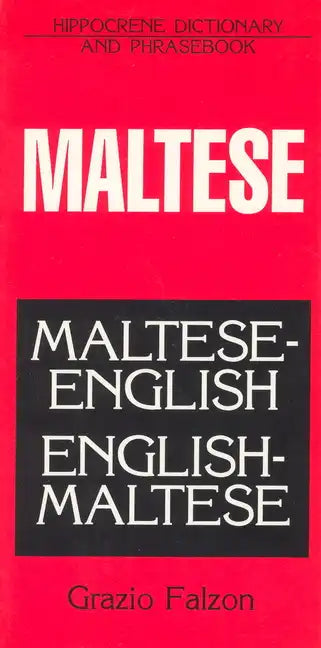 Maltese-English/English-Maltese Dictionary and Phrasebook - Paperback