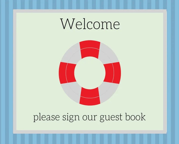Guest Book for vacation home (Hardcover) - Hardcover