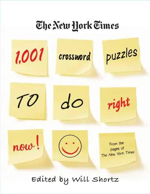 The New York Times 1,001 Crossword Puzzles to Do Right Now - Paperback