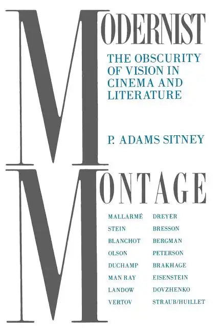 Modernist Montage: The Obscurity of Vision in Cinema and Literature - Paperback
