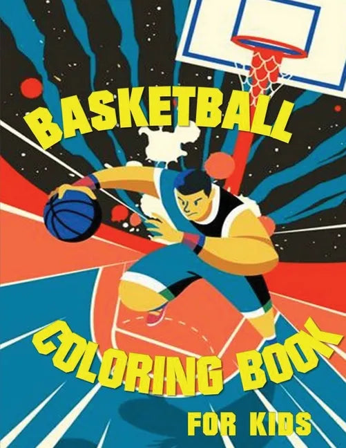 Basketball Coloring Book - Paperback
