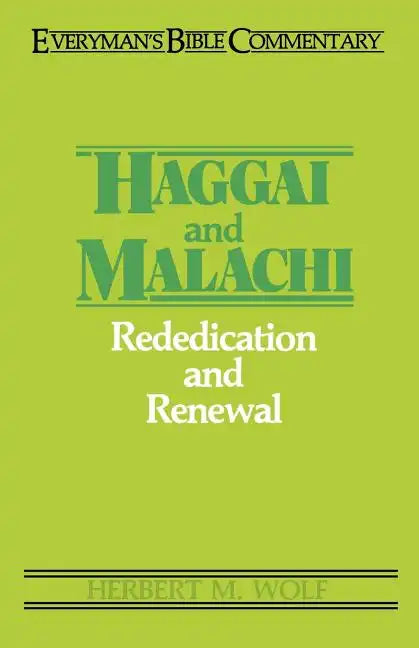 Haggai & Malachi- Everyman's Bible Commentary - Paperback