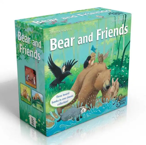 Bear and Friends (Boxed Set): Bear Snores On; Bear Wants More; Bear's New Friend - Board Book