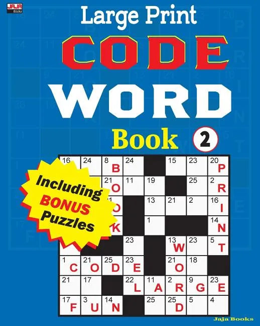 Large Print CODE WORD Book 2 - Paperback