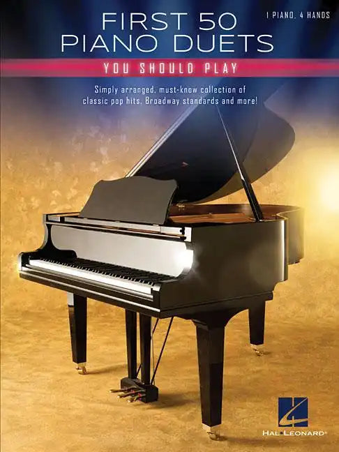 First 50 Piano Duets You Should Play - Paperback