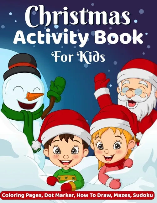 Christmas Activity Book for Kids: Activity Book for Kids - Paperback