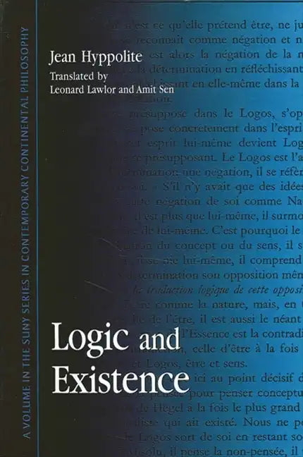 Logic and Existence - Paperback