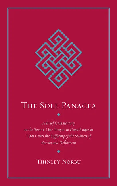 The Sole Panacea: A Brief Commentary on the Seven-Line Prayer to Guru Rinpoche That Cures the Suffering of the Sickness of Karma and Defilement - Paperback