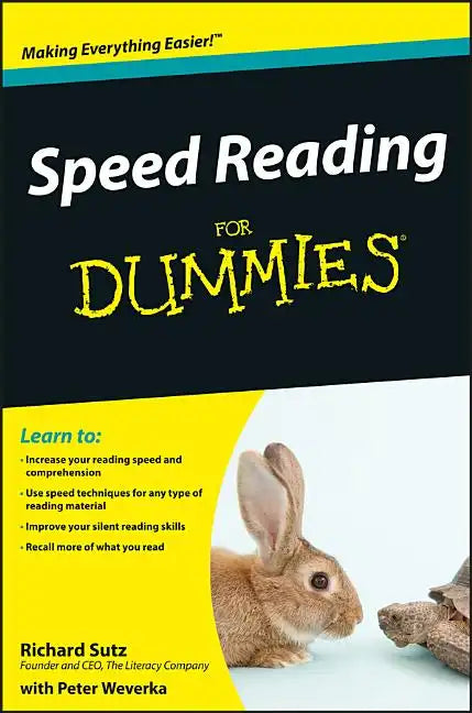 Speed Reading For Dummies - Paperback