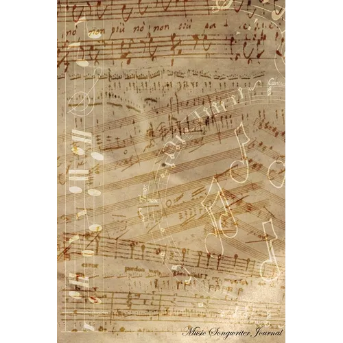 Harmonious Creations: Songwriter's Staff Paper Journal for Musical Masterpieces - Paperback