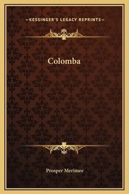 Colomba - Hardcover