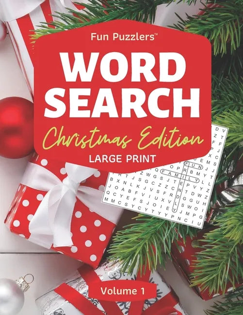 Word Search: Christmas Edition Volume 1: 8.5" x 11" Large Print - Paperback