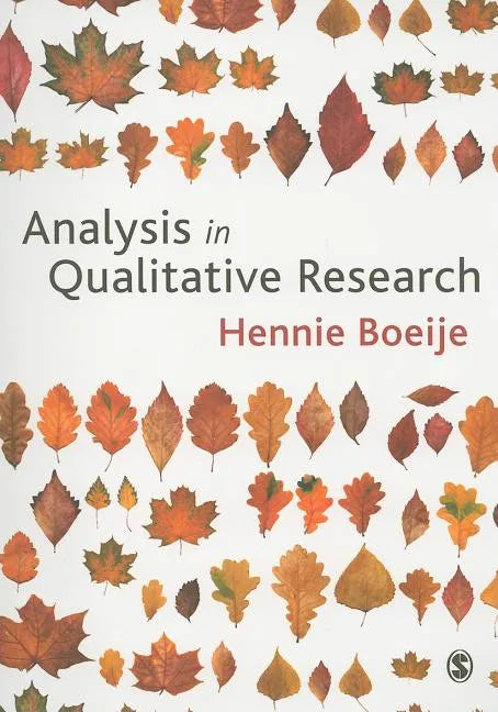 Analysis in Qualitative Research - Paperback