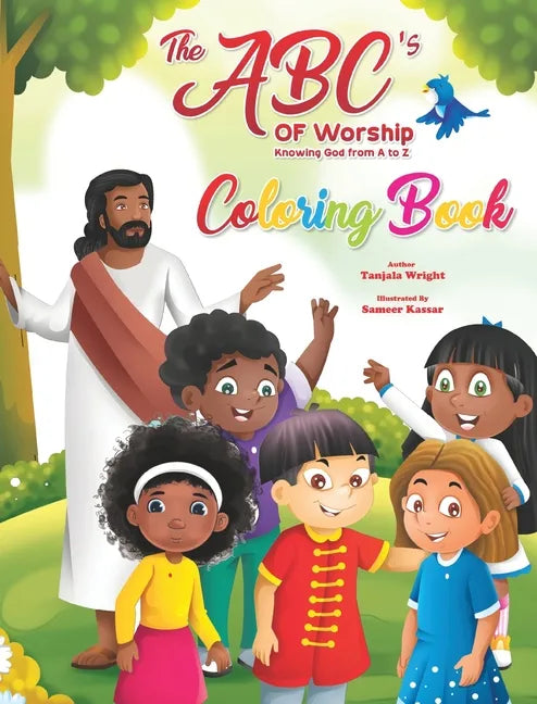 The ABC's of Worship: Knowing God from A to Z Coloring Book - Hardcover