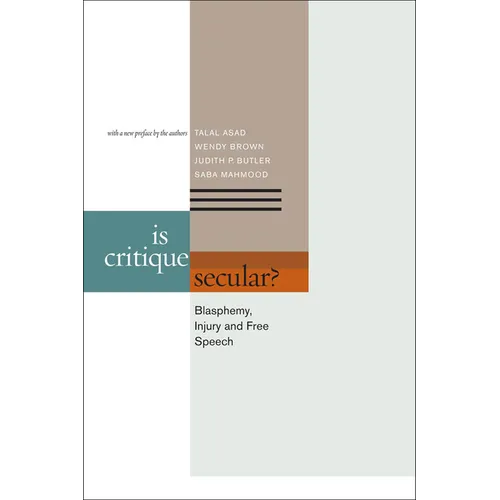 Is Critique Secular?: Blasphemy, Injury, and Free Speech - Hardcover