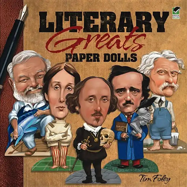Literary Greats Paper Dolls - Paperback