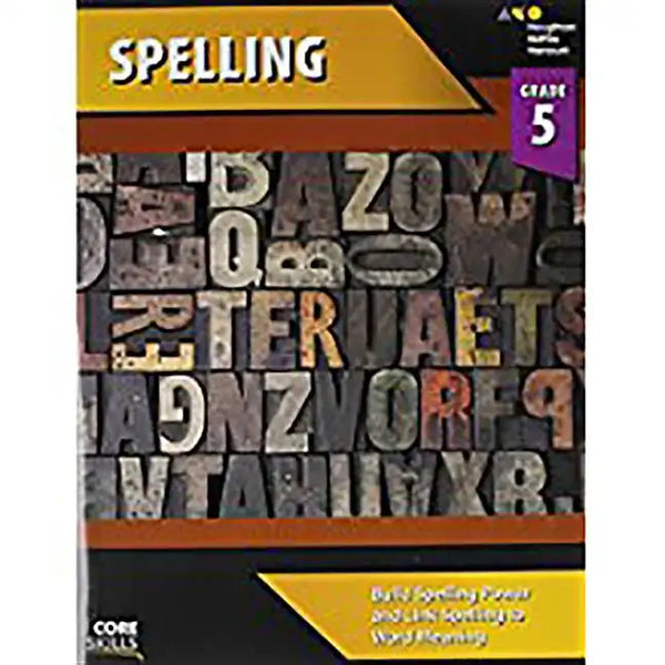 Core Skills Spelling Workbook Grade 5 - Paperback