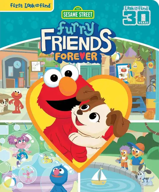 Sesame Street: Furry Friends Forever First Look and Find - Board Book