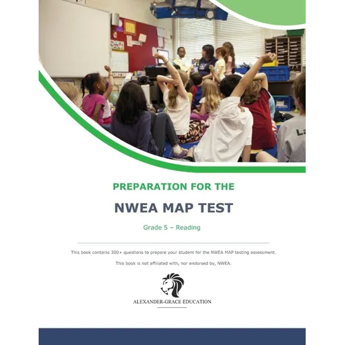 NWEA Map Test Preparation - Grade 5 Reading - Paperback