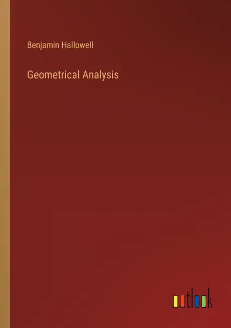 Geometrical Analysis - Paperback