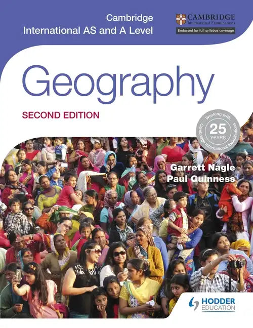 Cambridge International as and a Level Geography Second Edition: Hodder Education Group - Paperback