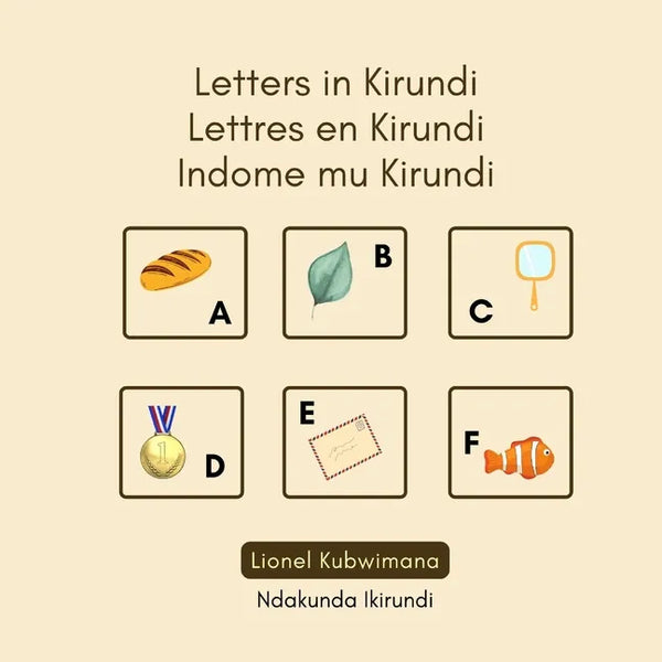 Letters in Kirundi - Lettres en Kirundi - Indome mu Kirundi - Paperback