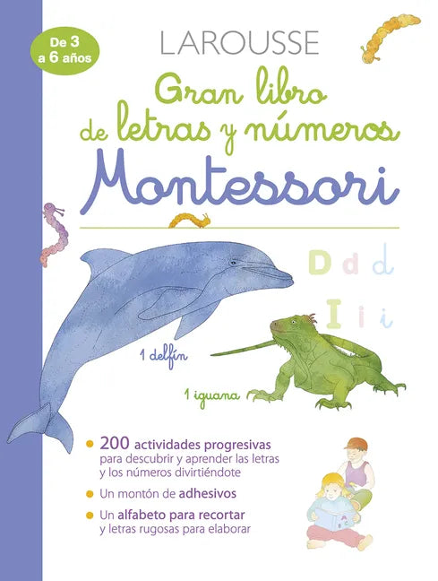 Gran Libro de Letras Y Números Montessori - Paperback