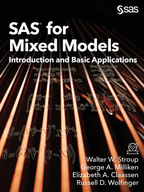 SAS for Mixed Models: Introduction and Basic Applications - Paperback