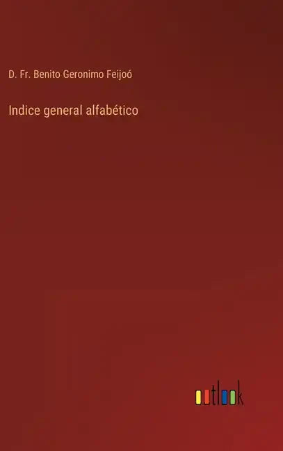 Indice general alfabético - Hardcover
