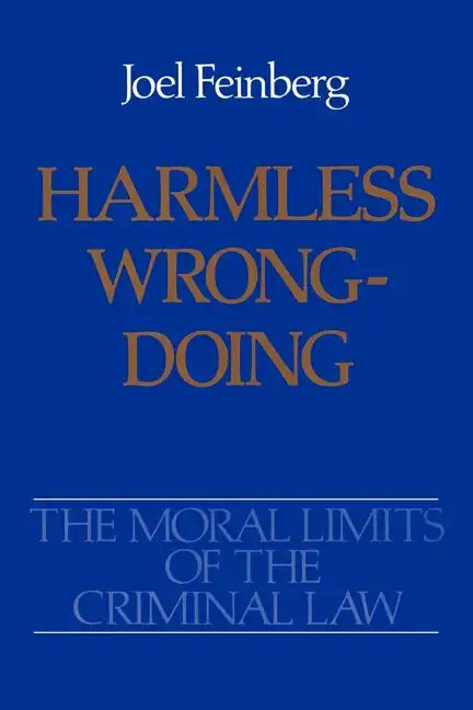 Harmless Wrongdoing - Paperback