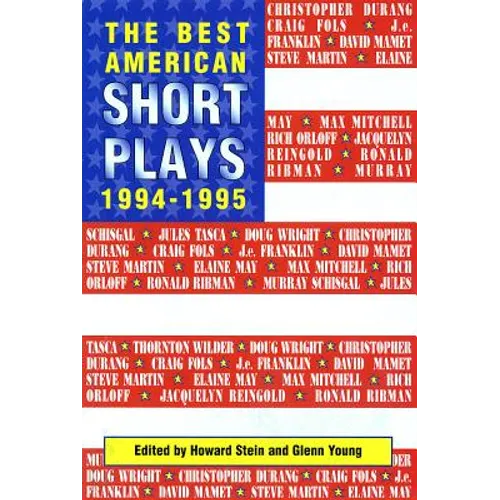 The Best American Short Plays 1994-1995 - Paperback