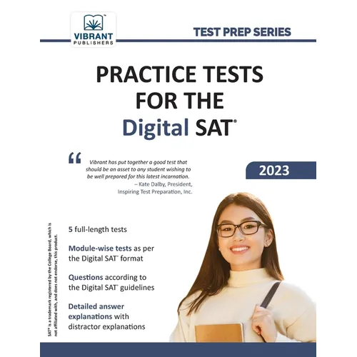Practice Tests for the Digital SAT - Paperback
