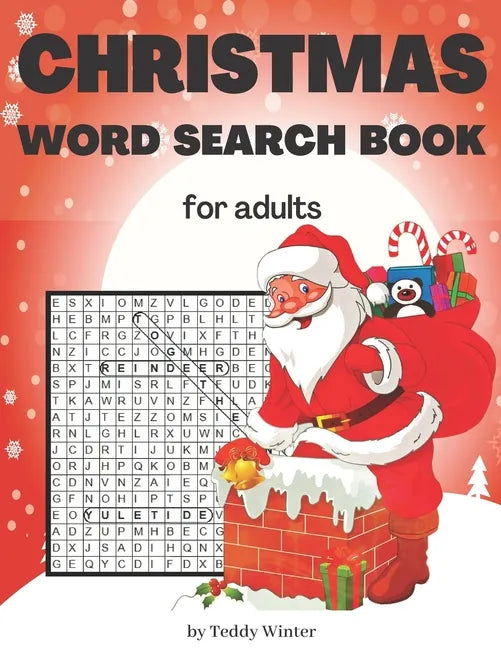 Christmas Word Search Book For Adults: Large Print Christian Find Word Puzzles For Kids Brain Sharper - Paperback