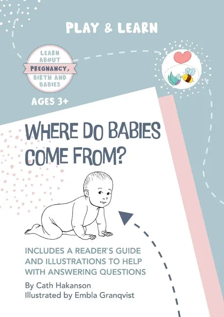 Where do Babies Come From?: Anatomically Correct Paper Dolls Book for Teaching Children About Pregnancy, Conception and Sex Education - Paperback