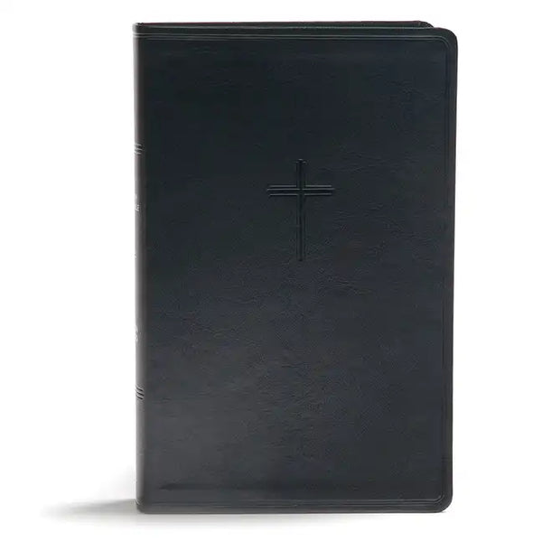 CSB Everyday Study Bible, Black Leathertouch - Imitation Leather
