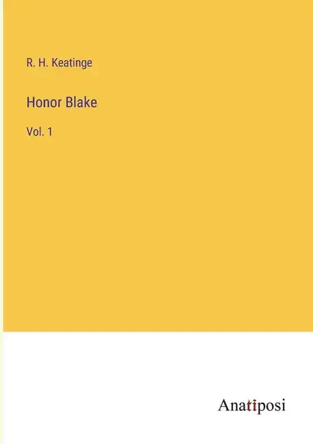 Honor Blake: Vol. 1 - Paperback